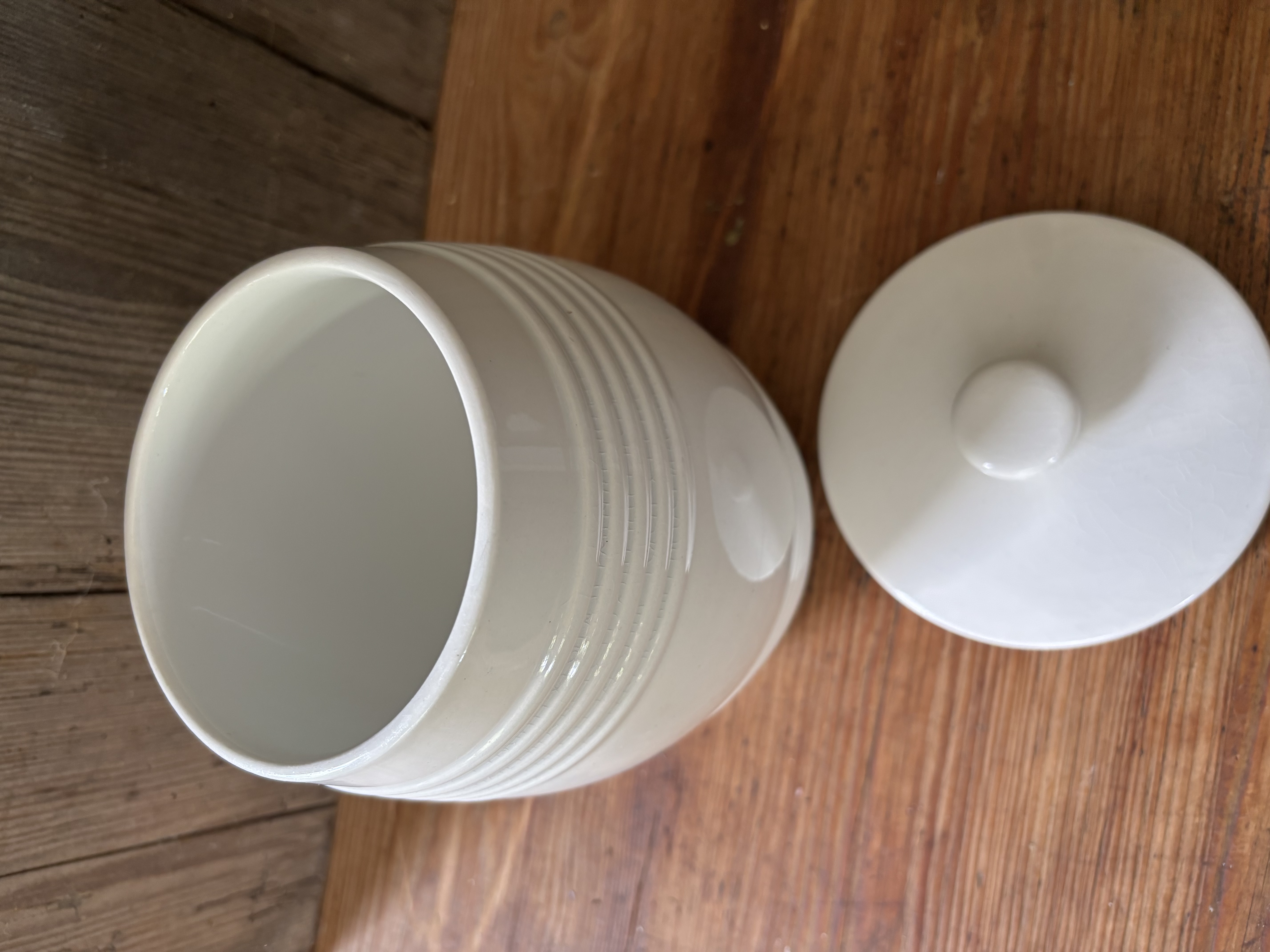 Bandenpot wit Soc.Ceramique