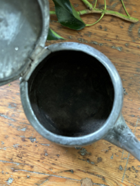 (Verkocht)Tinnen theepot