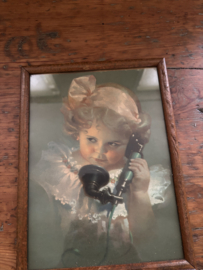 Prenten bellende kindjes