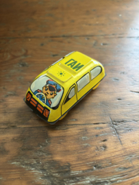 Blikken autootje taxi