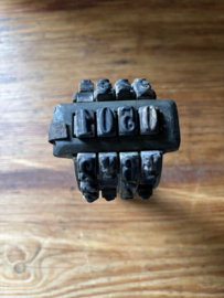 Prijs stempel apparaat