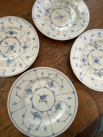 Bordjes saksisch blauw