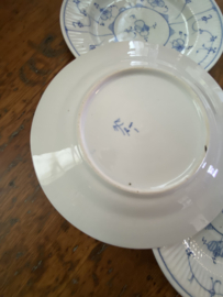 Bordjes saksisch blauw