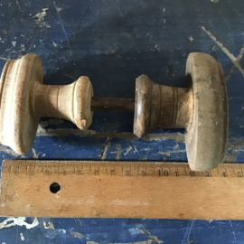 Houten deurkruk nr6