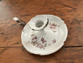 (Verkocht)Lila bloemen blaker