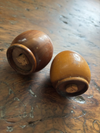 Peper en zout stel hout