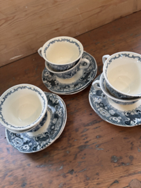 Victoria grijsgroen kop en schotels