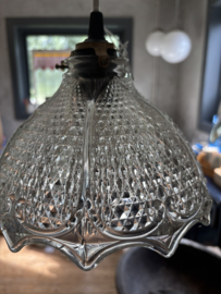 Geperst glas lampje