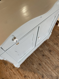 Biedemeier meidenkastje met bovenla.