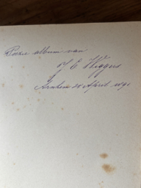 Poesie album 1891