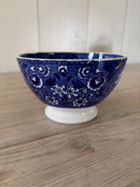 Grote blauwe spoelkom