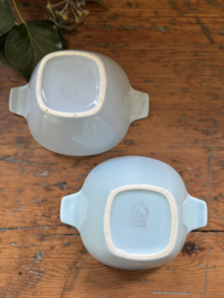 Twee schaaltjes jaren 50