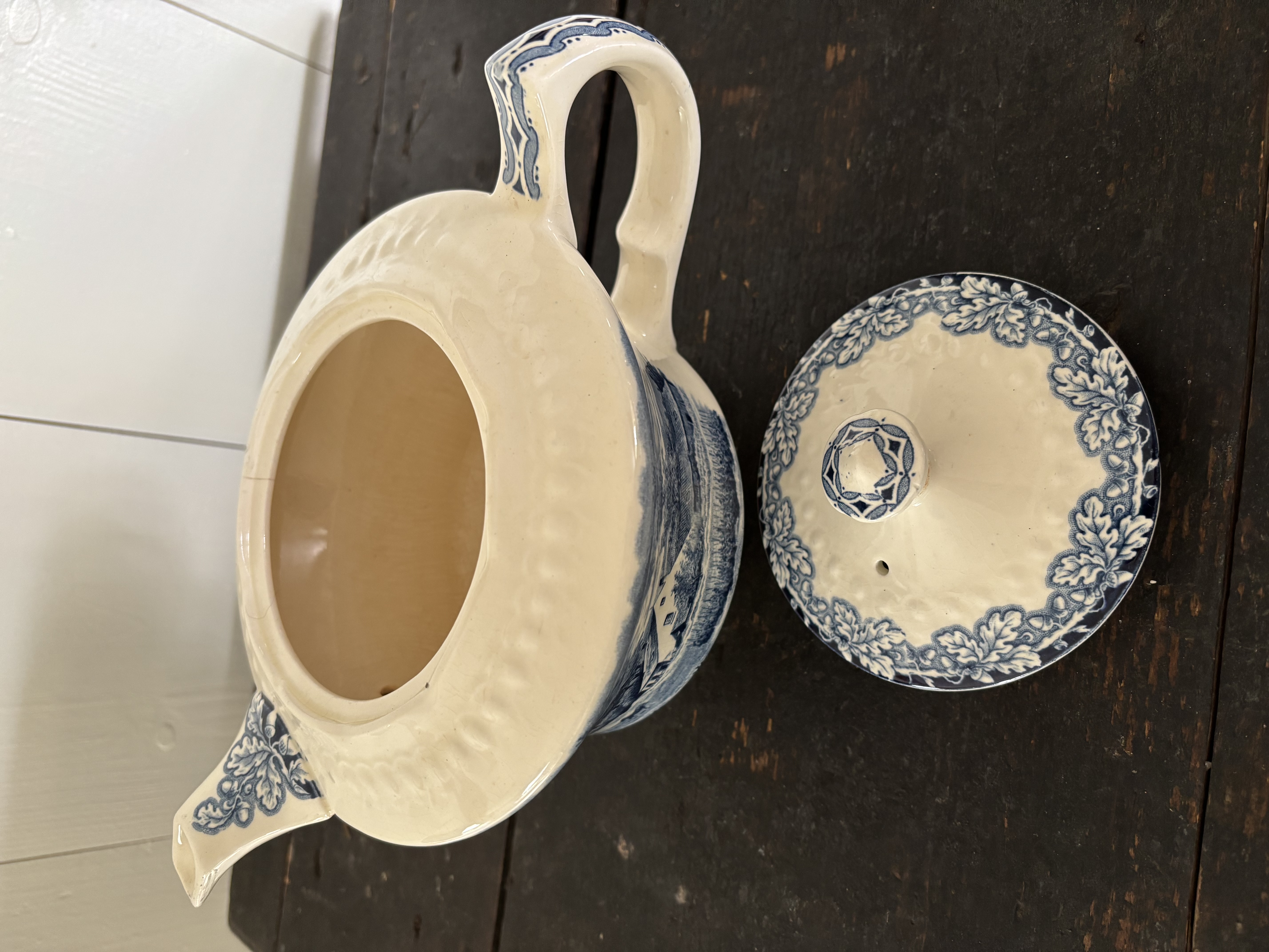 Boerenhoeve theepot