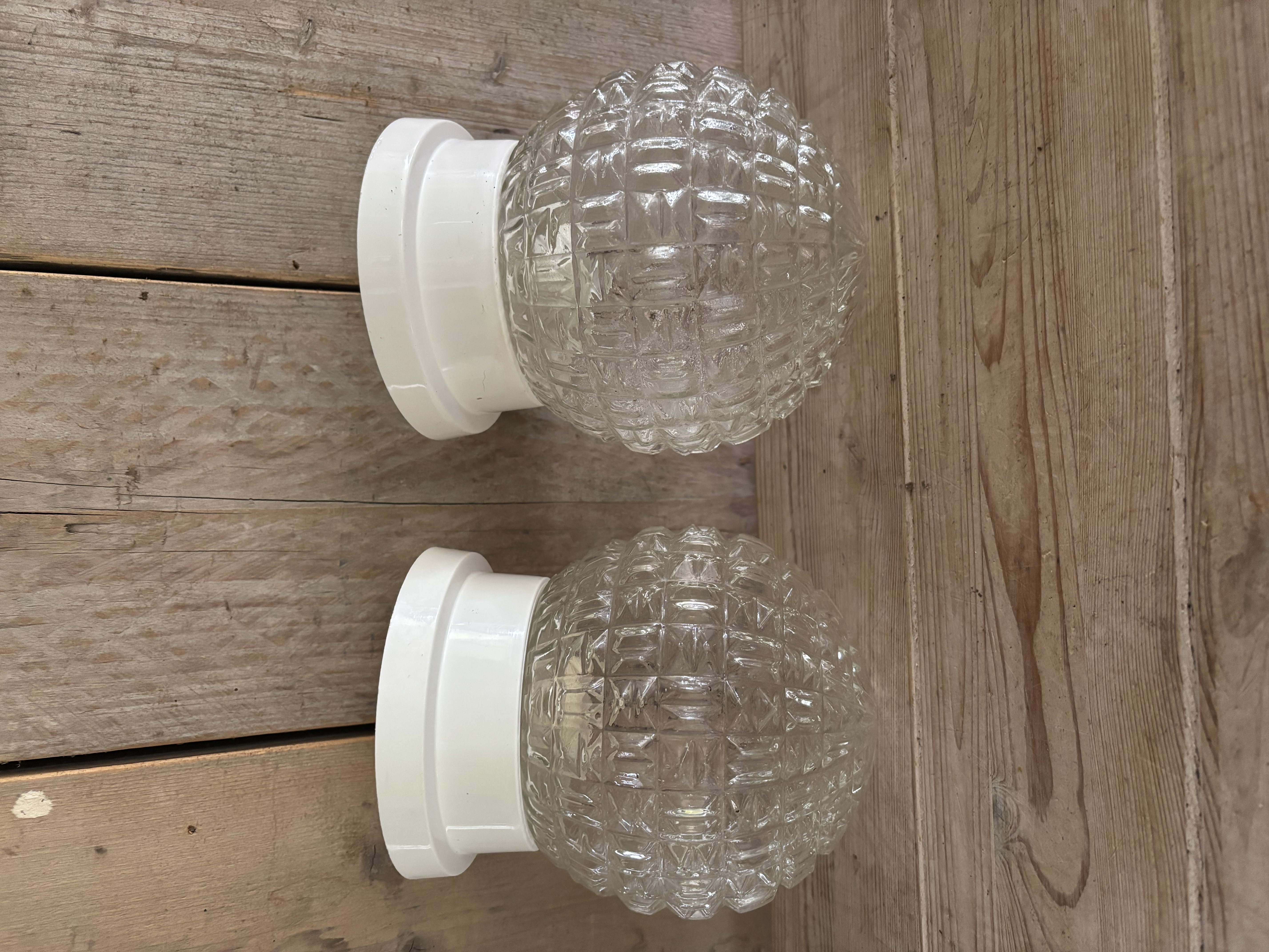 Doorzichtig plafond lampen