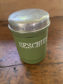 Reseda groene beschuitbus