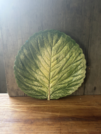 (Verkocht)Groen blad bord