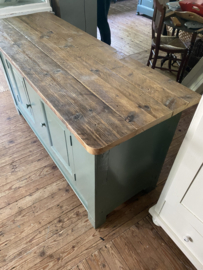 (Verkocht)Orginele werkbank / Dressoir.