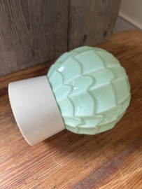 Groen jaren 50 plafond lampje