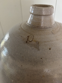 Grote oude 10 liter jenever kruik