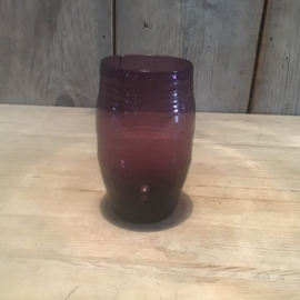 Aubergine kleur vaasje
