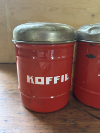 ( Verkocht ) Rode koffie, thee, suiker