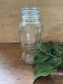 Glas fles met schroefdop