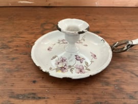 (Verkocht)Lila bloemen blaker