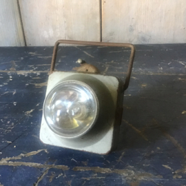 Oude camping zaklamp