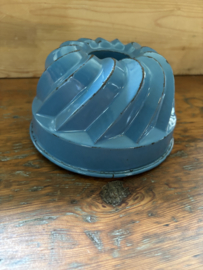 Kleine blauwe tulbandvorm