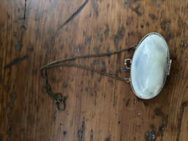 Parelmoer schelp portemonneetje