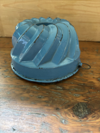Kleine blauwe tulbandvorm