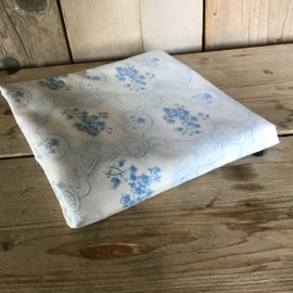 Blauw strooibloemetjes sloop