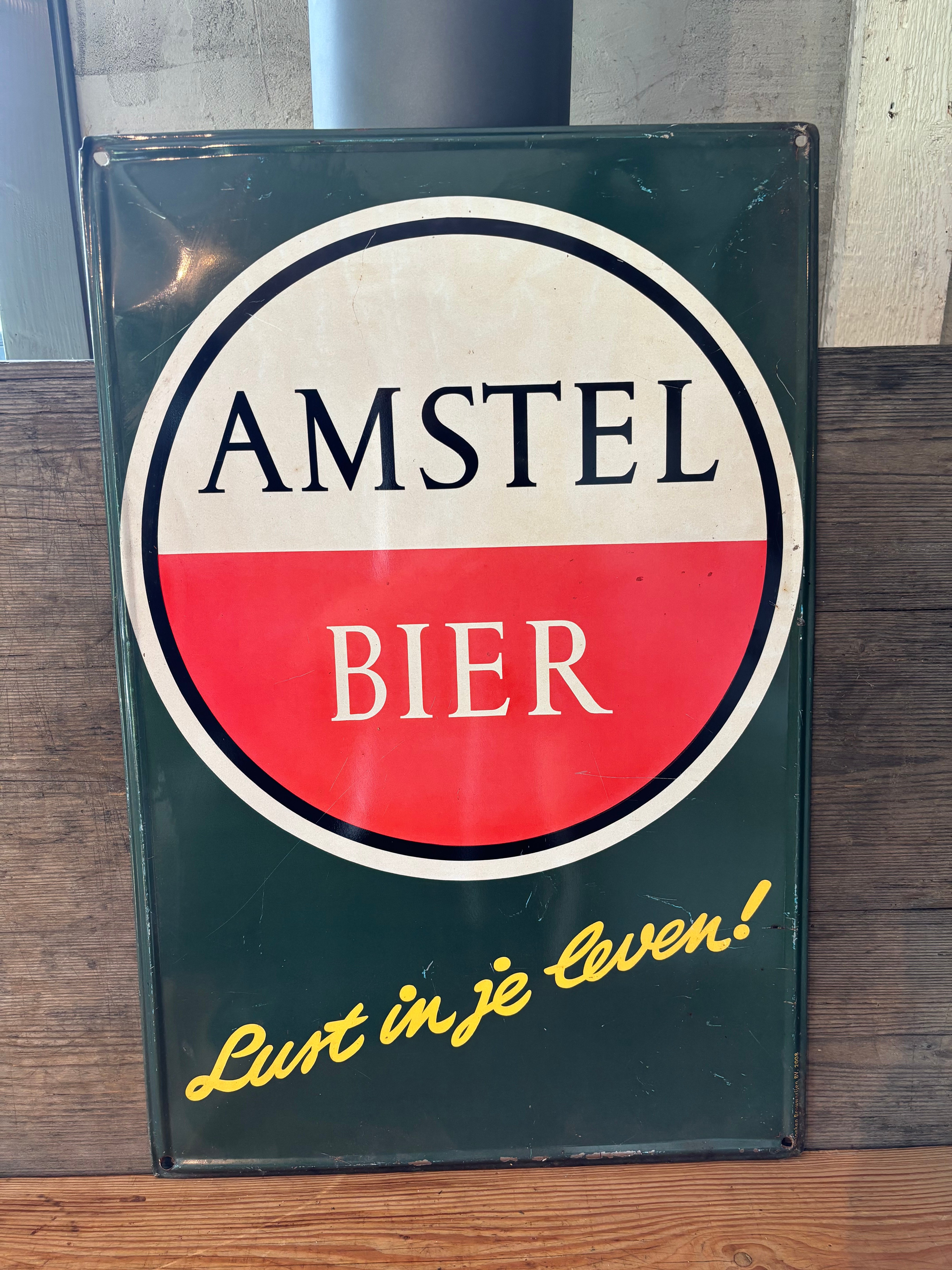 Amstelbier reclamebord