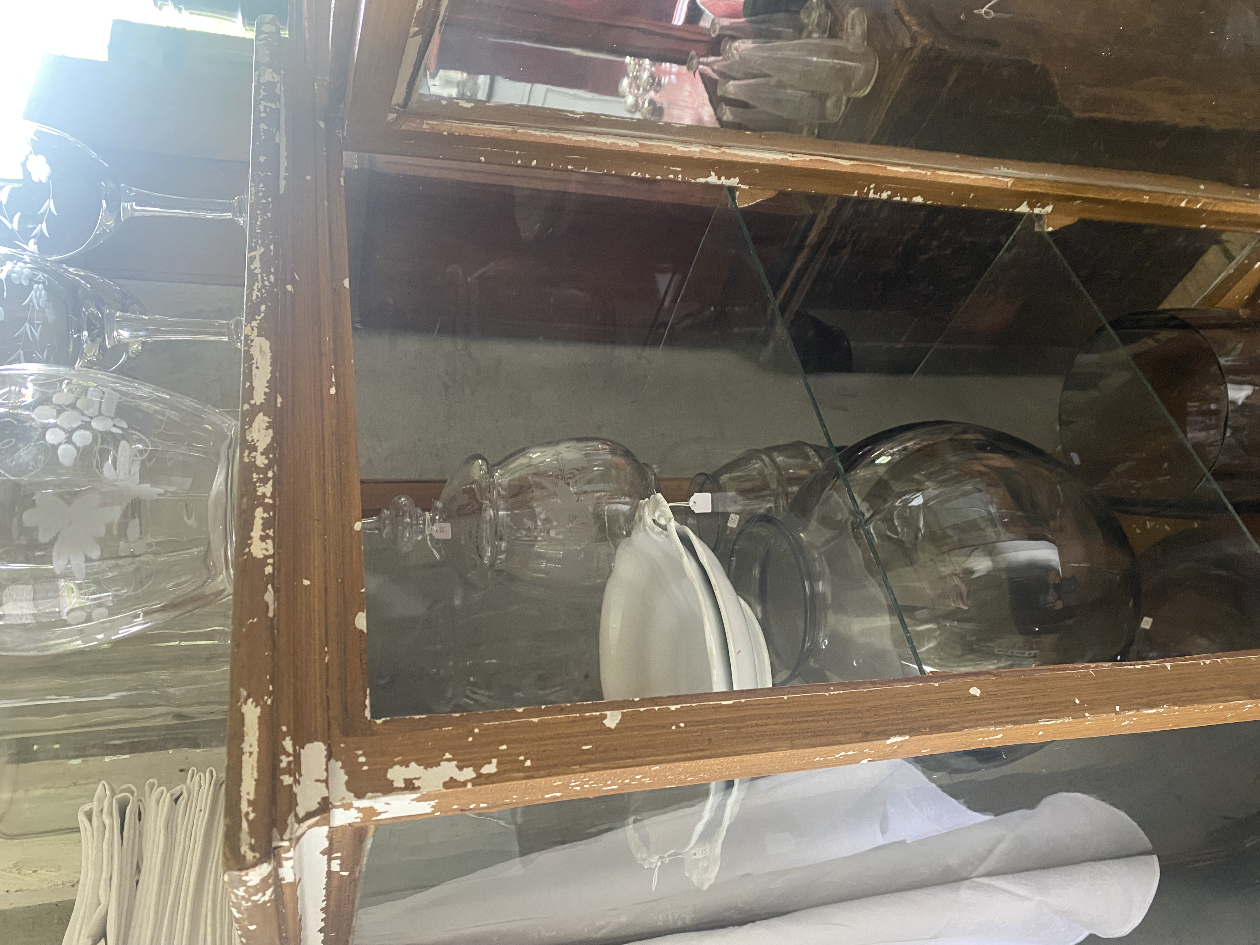 Originele bakkers vitrine
