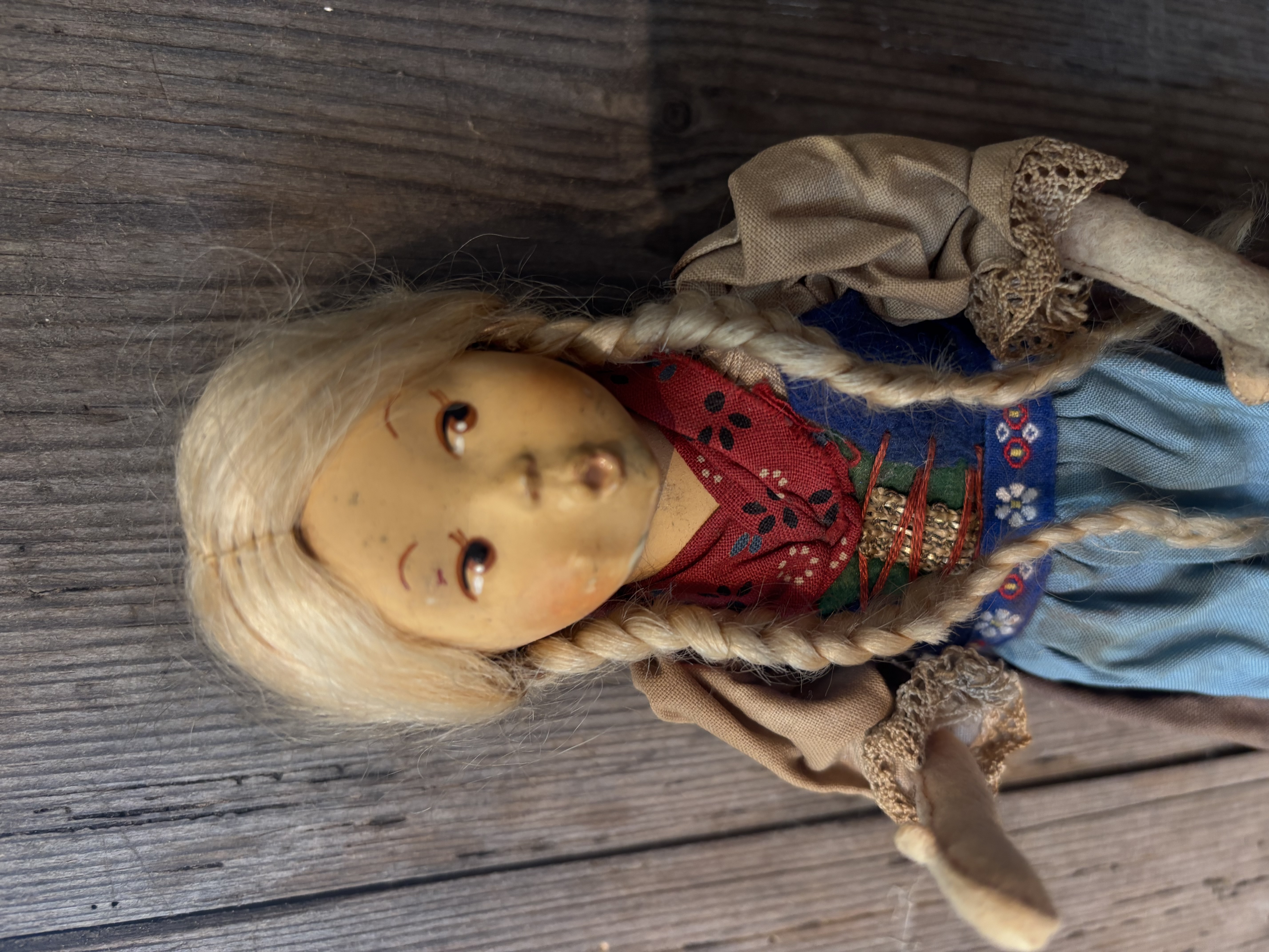 (Verkocht)Vintage Biatz popje