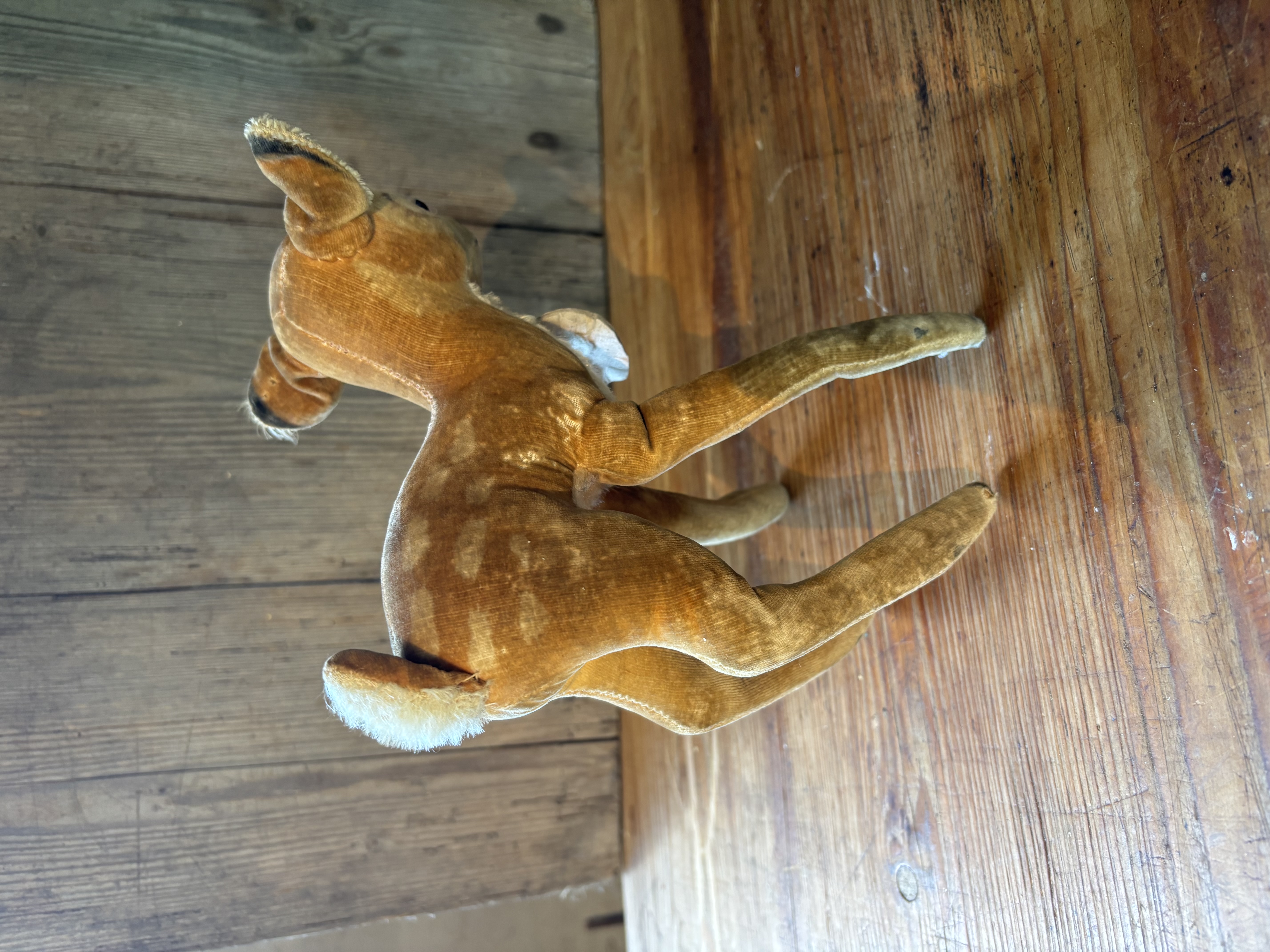 (Verkocht)Hertje Steiff  echte Bambi