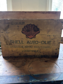 Shell auto olie kist
