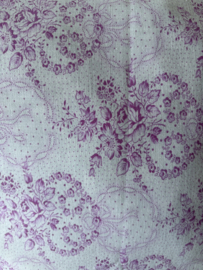 Lila bloemen sloop