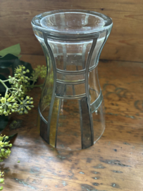 Glas in lood vaas.