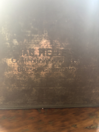 (Verkocht)Originele oude van Melle snoepblik