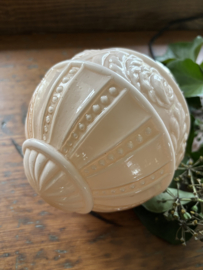 (Verkocht)Roze rond hanglampje