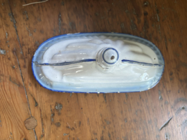 Emaille gebloemde waterbak