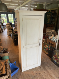 ( Verkocht ) Witte eendeurskast