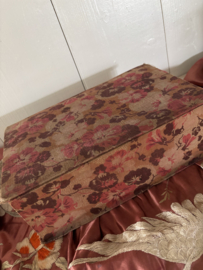 Stoffen bloemen doos