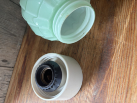 Groen jaren 50 plafond lampje