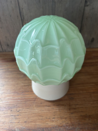 Groen jaren 50 plafond lampje