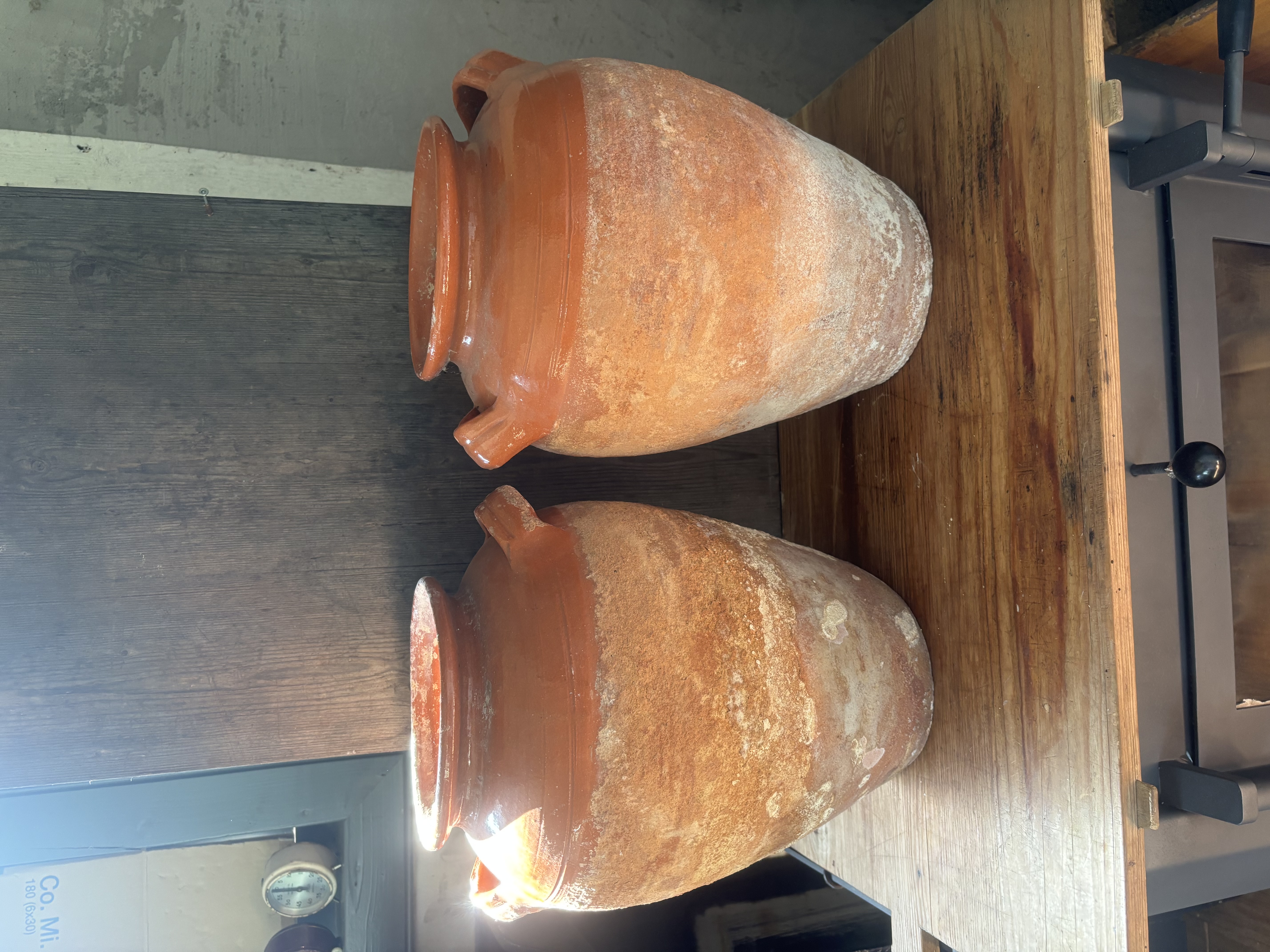 Grote potten met oren