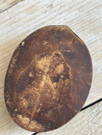 (Verkocht)Meerschuim medaillon maria