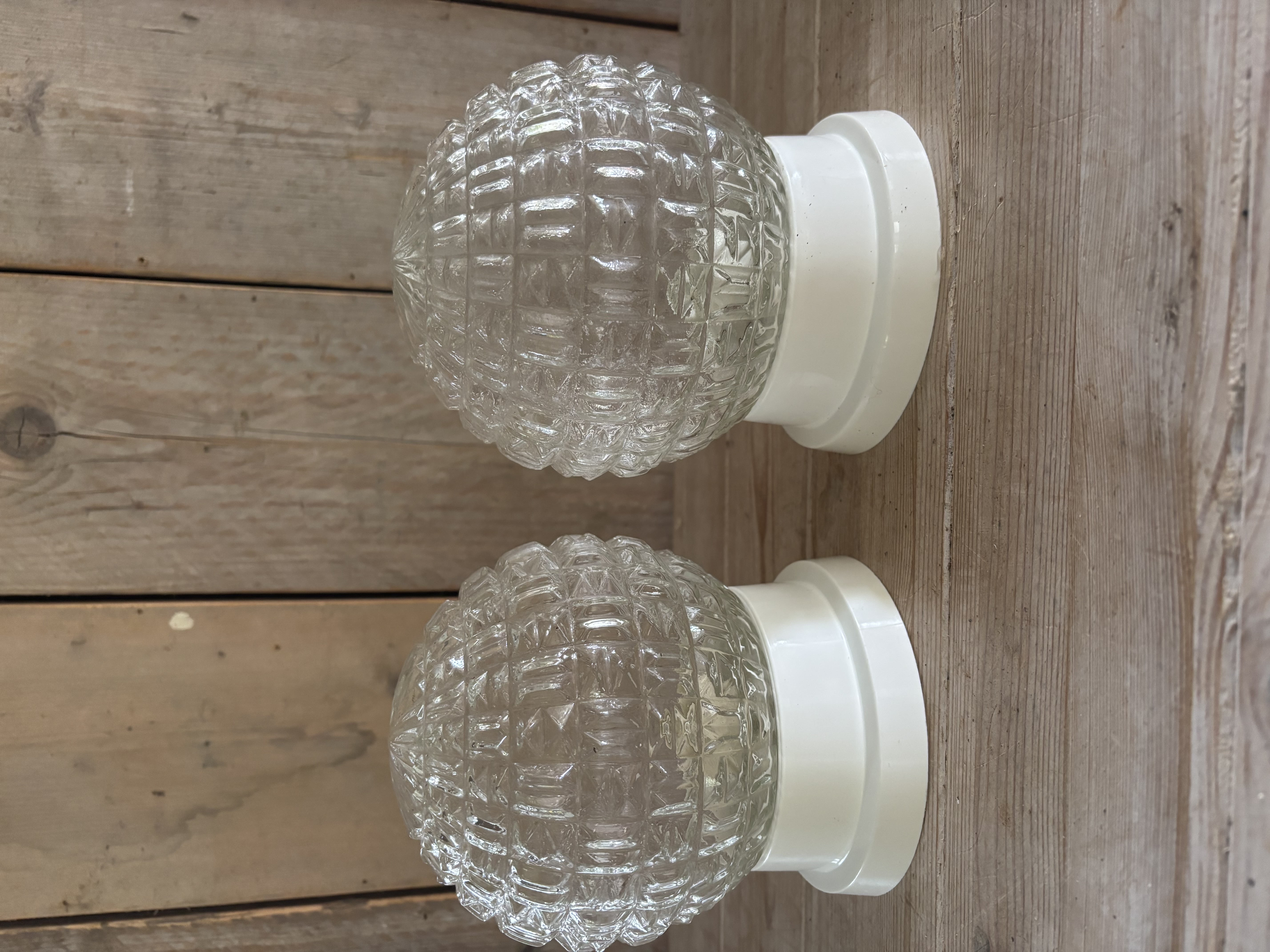 Doorzichtig plafond lampen