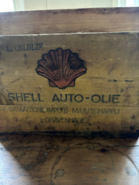 Shell auto olie kist